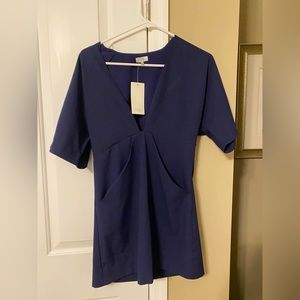 Fun navy Tobi dress size XS, tags still on